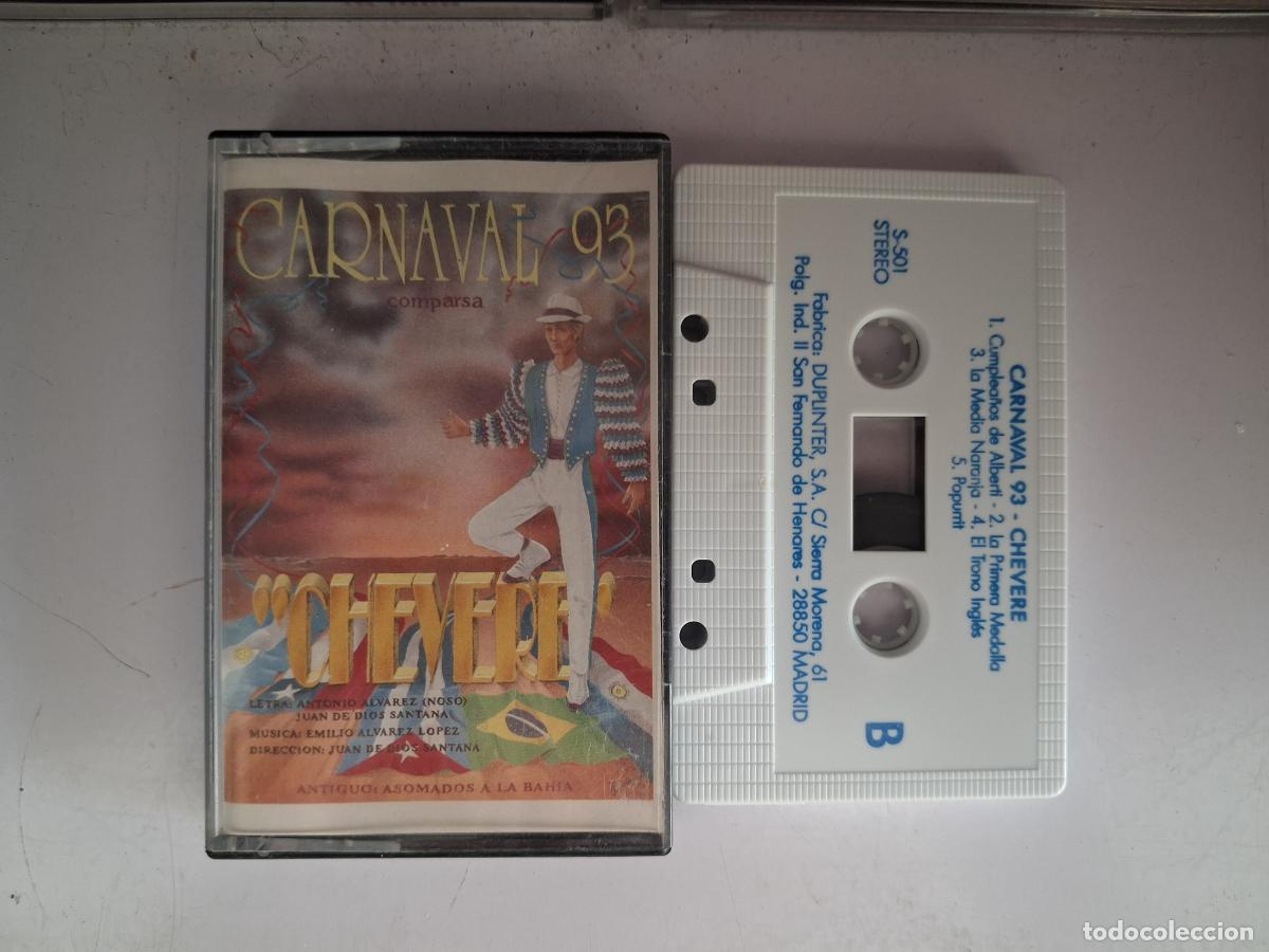 Old Cassettes: CINTA CASETE CARNAVAL CADIZ CHEVERE