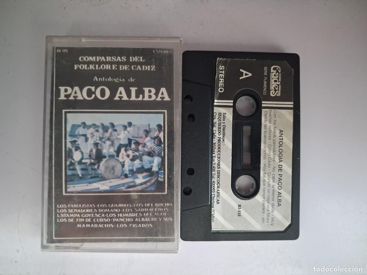 Cassettes Anciennes: CINTA CASETE CARNAVAL CADIZ PACO ALBA - NEGRA