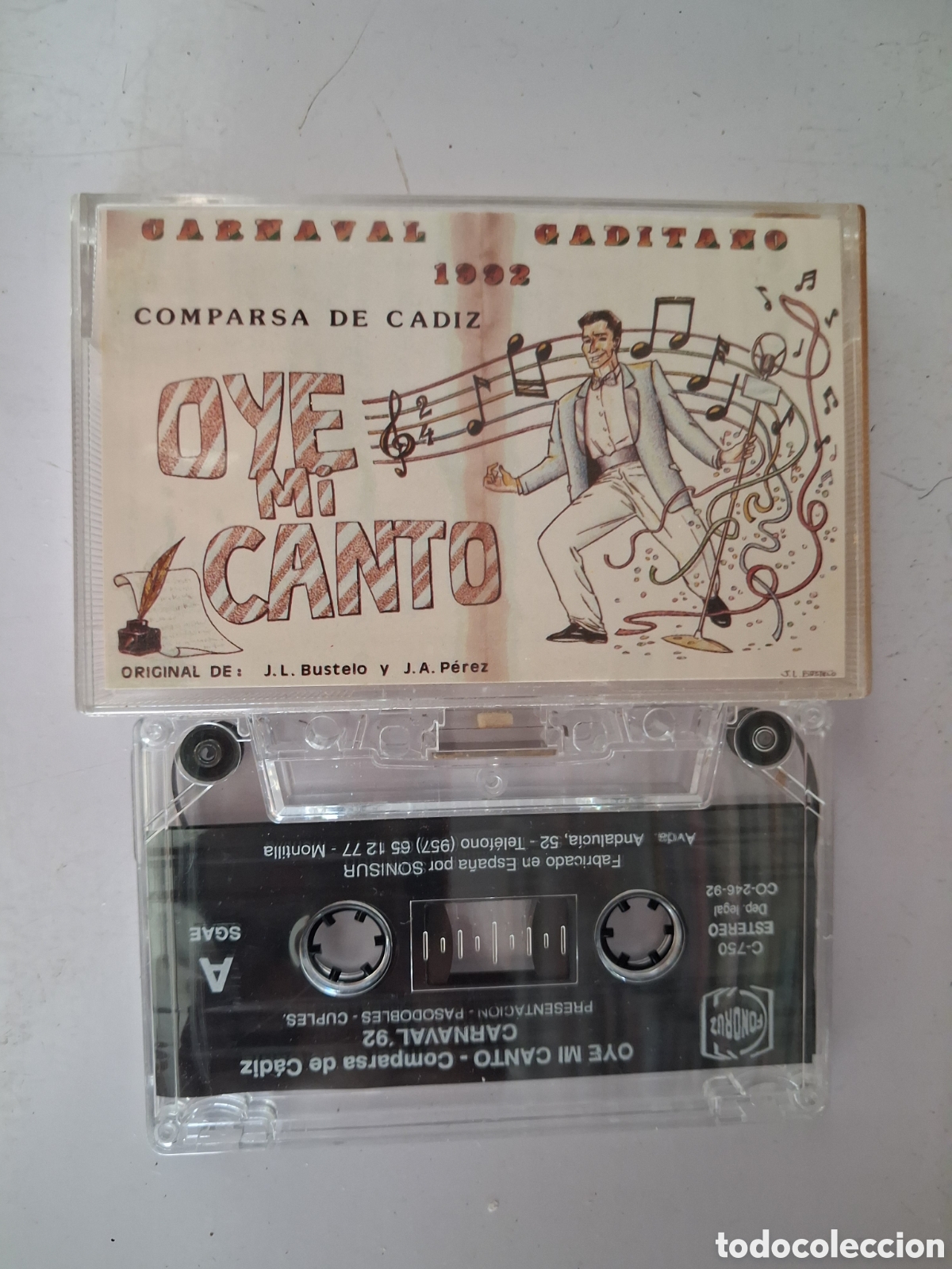 Cassette antiche: CINTA CASETE CARNAVAL CADIZ OYE MI CANTO