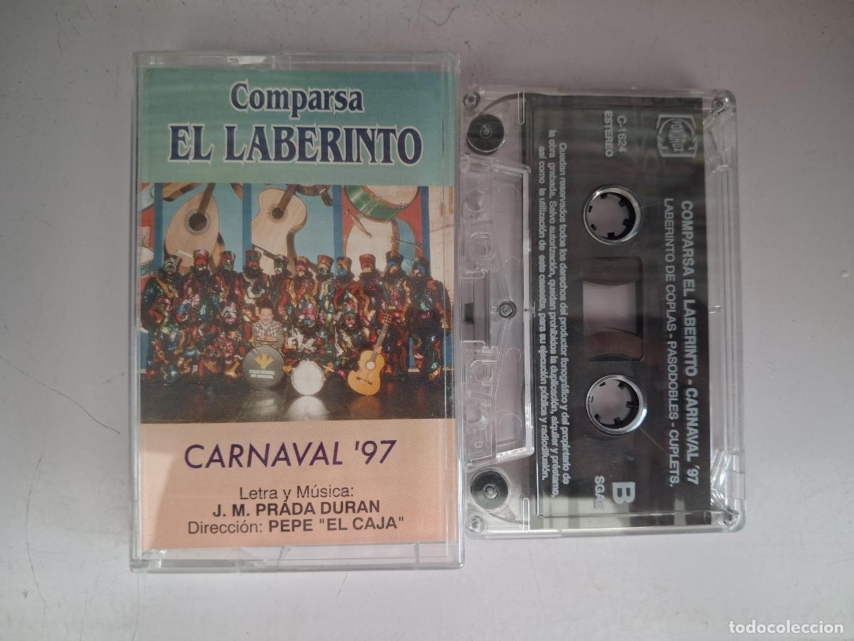 Casetes antiguos: CINTA CASETE CARNAVAL CADIZ COMPARSA EL LABERINTO