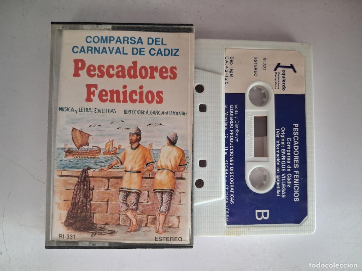 Old Cassettes: CINTA CASETE CARNAVAL CADIZ PESCADORES FENICIOS