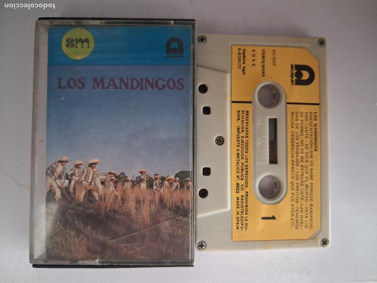 Casetes antiguos: CINTA CASETE CARNAVAL CADIZ LOS MANDINGOS