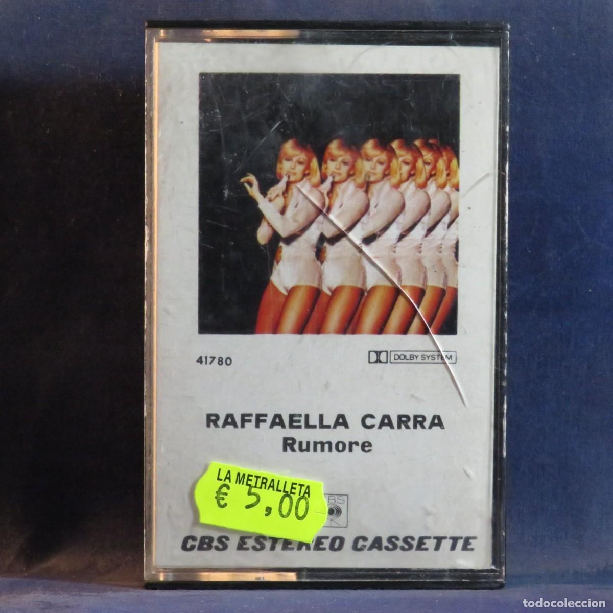 Casetes antiguos: RAFFAELLA CARR&Aacute; - RUMORE - CASETE - Foto 1