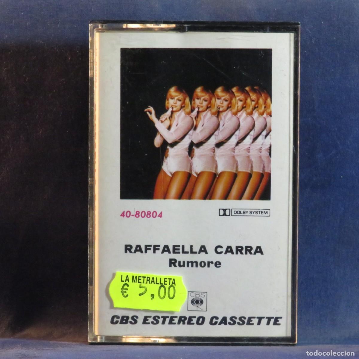 Casetes antiguos: RAFFAELLA CARR&Aacute; - RUMORE - CASETE