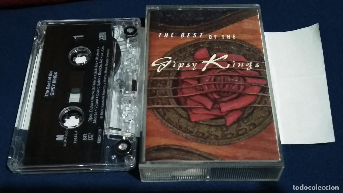 Casetes antiguos: Gipsy Kings &ndash; The Best Of The Gipsy Kings LAS 18 MEJORES RUMBAS - CASETE 1995 NONESUCH WARNER