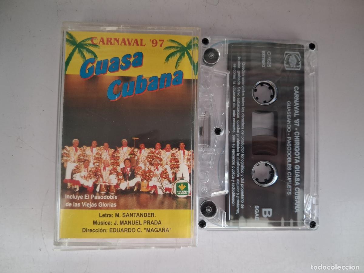 Casetes antiguos: CINTA CASETE CARNAVAL CADIZ CHIRIGOTA GUASA CUBANA