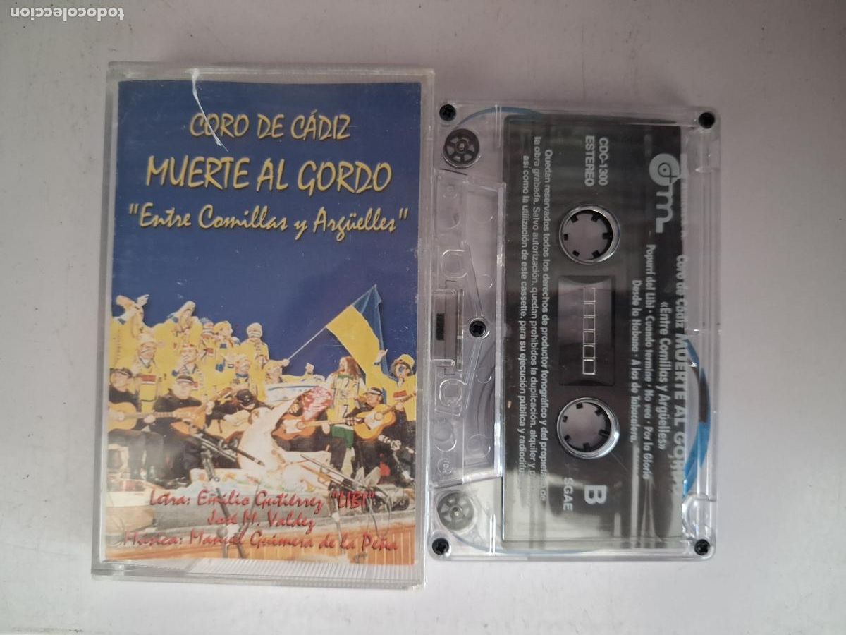 Casetes antiguos: CINTA CASETE CARNAVAL CADIZ HASTA QUE LA MUERTE NOS SEPARE