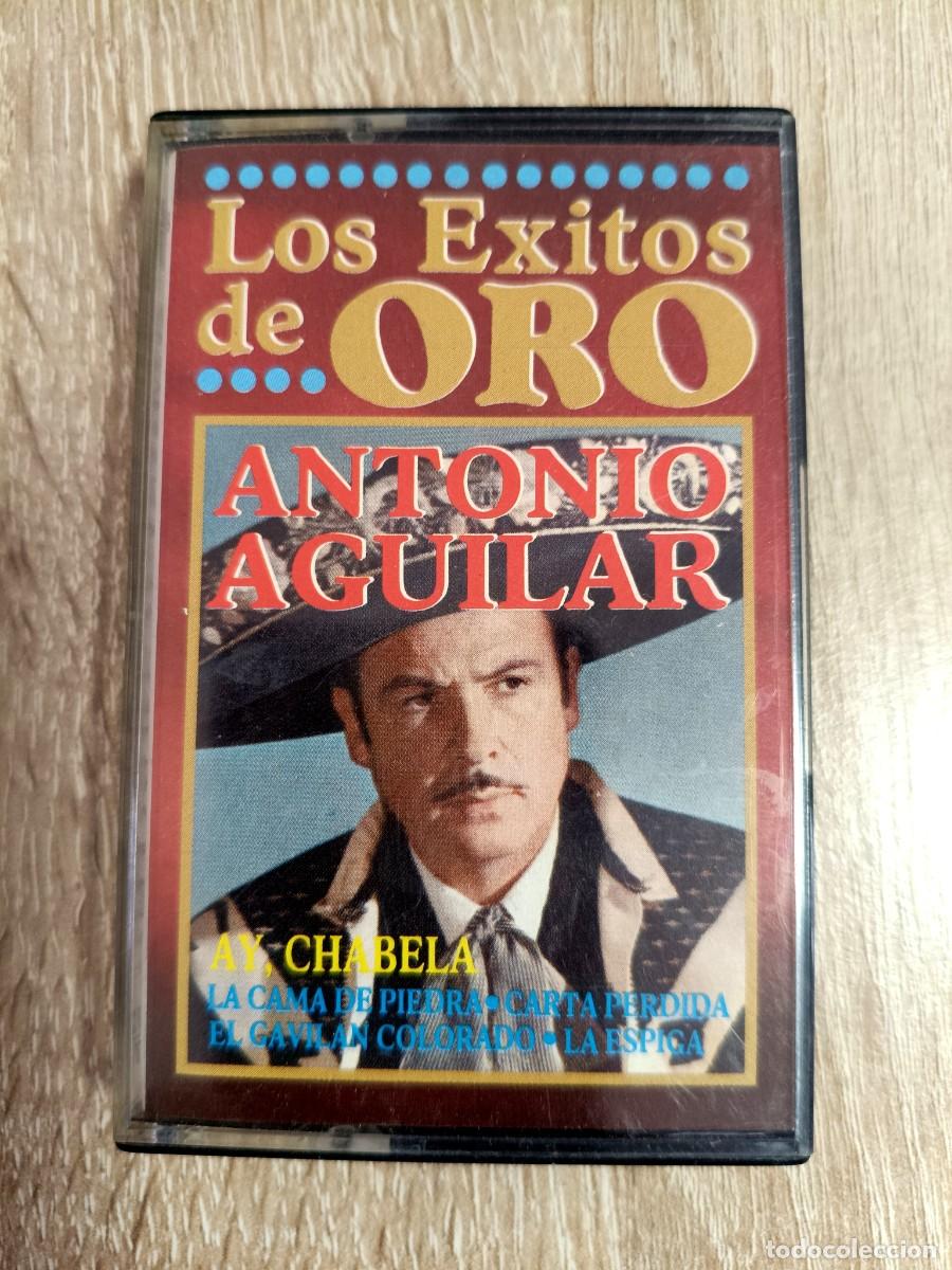 Casetes antiguos: CASETE - LOS EXITOS DE ORO DE ANTONIO AGUILAR - HAY CHABELA, CARTA PERDIDA - DIVUCSA 1993