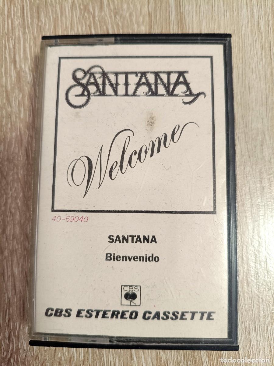 Casetes antiguos: CASETE - SANTANA - WELCOME - CBS 1973