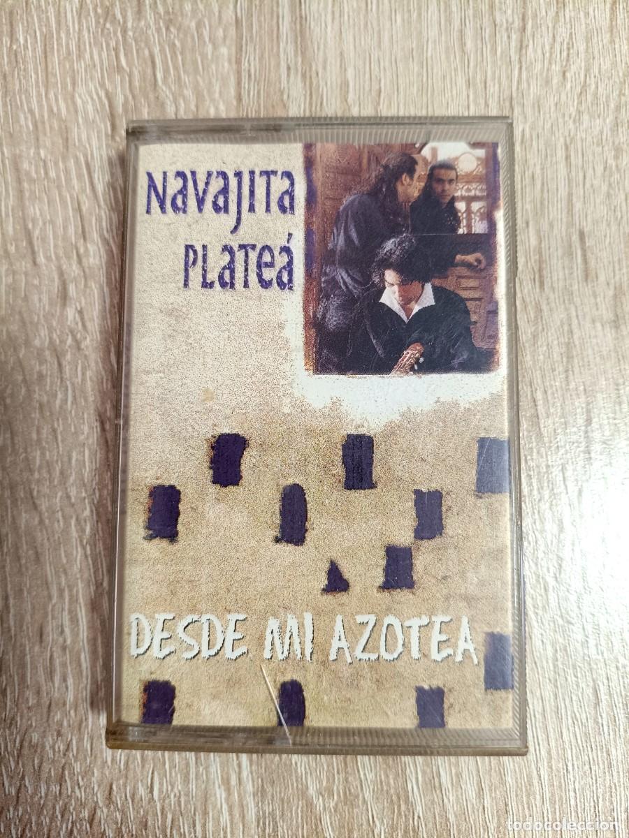 Casetes antiguos: CASETE - NAVAJITA PLATE&Aacute; - DESDE MI AZOTEA - FLAMENCO FUSION, ROCK, BLUES - EMI 1998