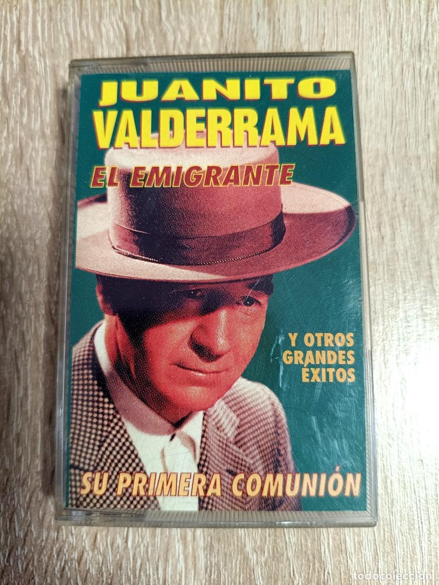 Casetes antiguos: CASETE - JUANITO VALDERRAMA - EL EMIGRANTE, SU PRIMERA COMUNION - VISUAL DISC 1997