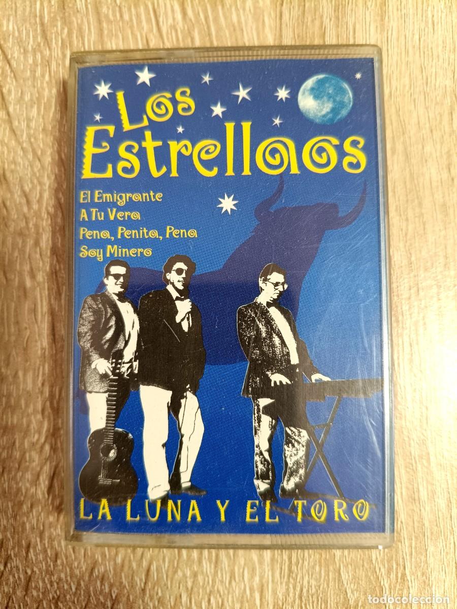 Casetes antiguos: CASETE - LOS ESTRELLAOS - LA LUNA Y EL TORO, EL EMIGRANTE - QUE MIK SODA MUSIC 1997