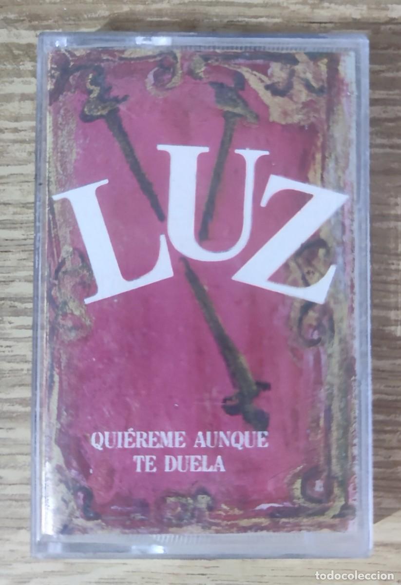 Casetes antiguos: Cassette Luz Casal - Qui&eacute;reme aunque te duela (1987)