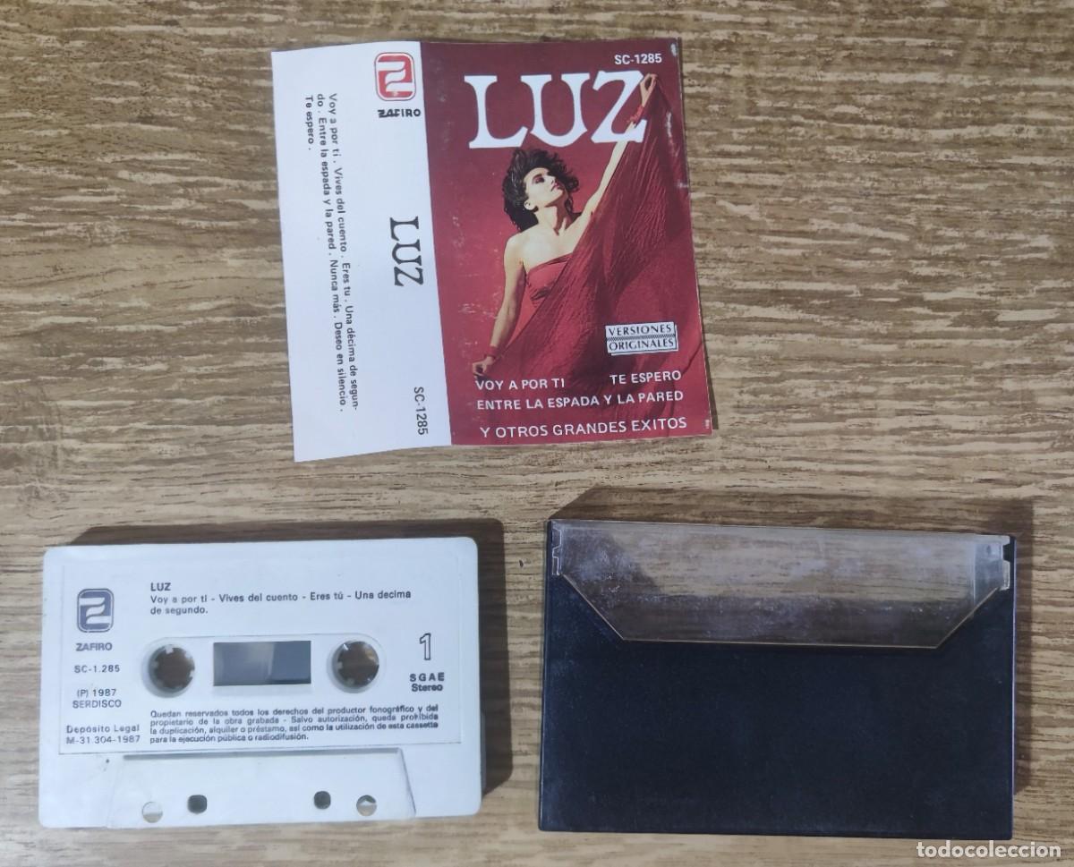 Casetes antiguos: Cassette Luz Casal - Grandes &Eacute;xitos (1987) - Foto 2