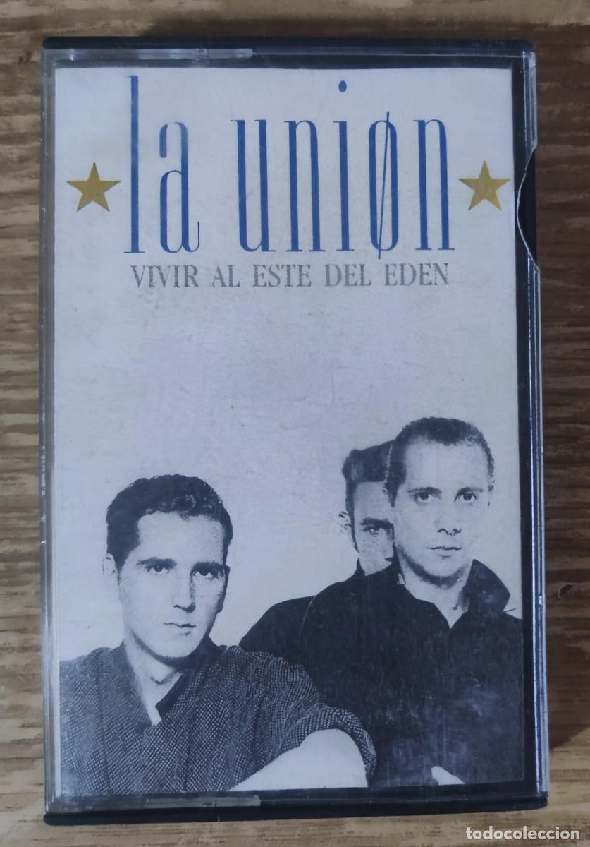 Casetes antiguos: Cassette La Uni&oacute;n - Vivir al este del ed&eacute;n (1988)