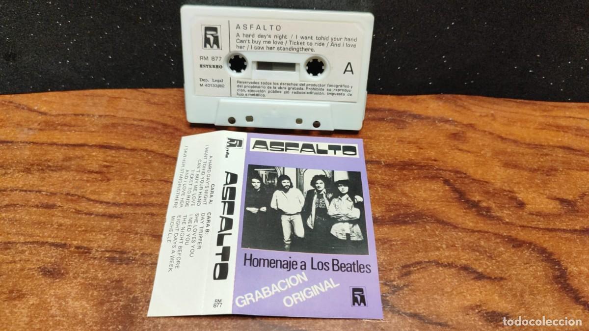 Casetes antiguos: Asfalto - Homenaje A Los Beatles - Casete
