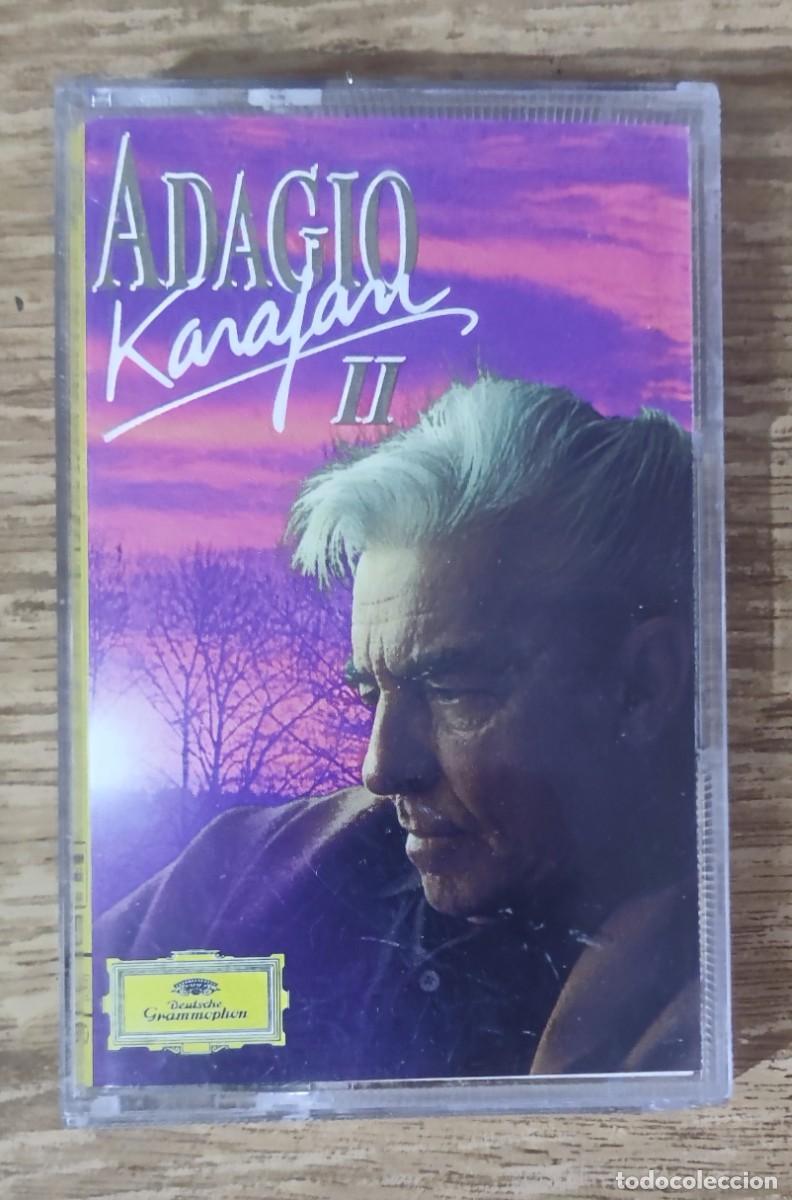 Casetes antiguos: Cassette Adagio Karajan II (1995) ed. espa&ntilde;ola