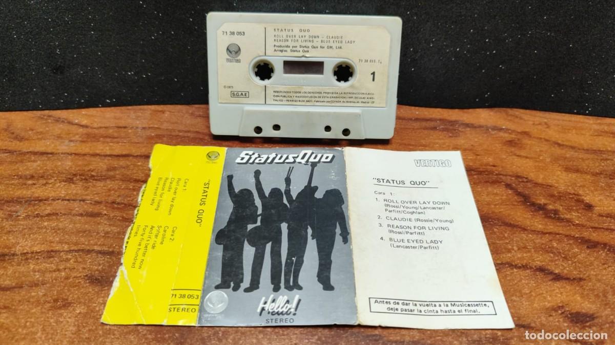 Casetes antiguos: Status Quo - Hello! - Casete