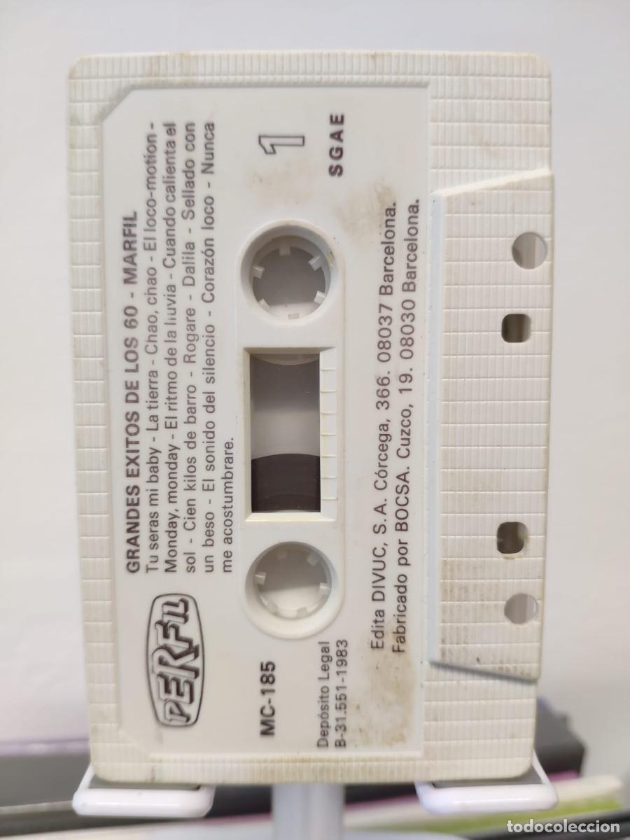 Casetes antiguos: Marfil - Grandes &Eacute;xitos de los 60 (Cassette) - Foto 3