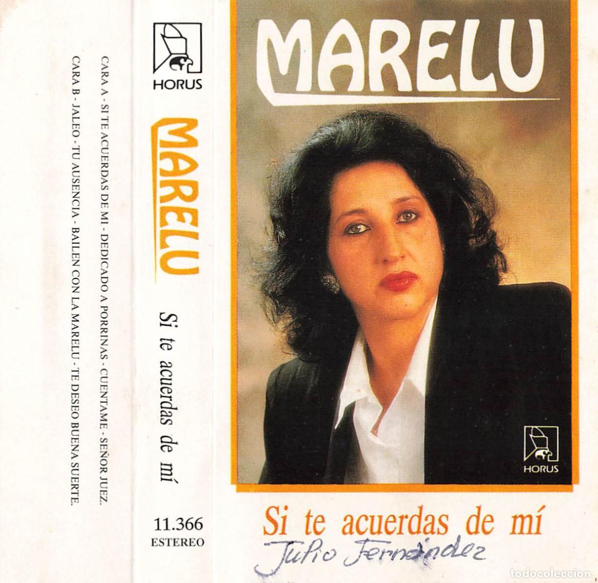 Casetes antiguos: Marelu - Si Te Acuerdas de M&iacute; (Cassette)