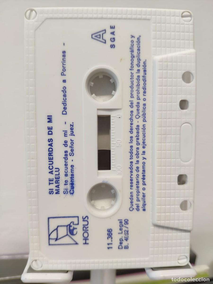 Casetes antiguos: Marelu - Si Te Acuerdas de M&iacute; (Cassette) - Foto 5