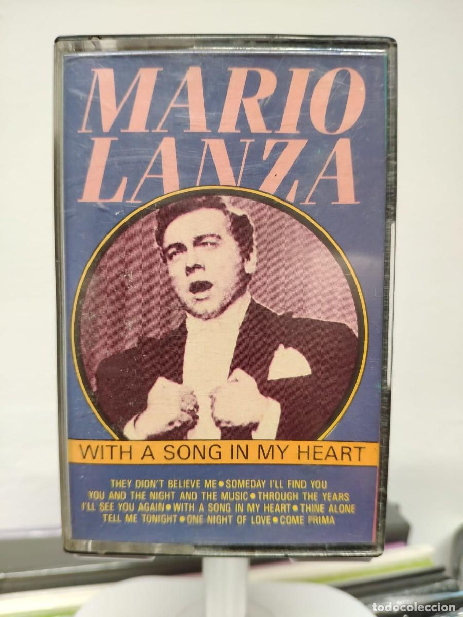 Casetes antiguos: Mario Lanza - With a Song in my Heart (Cassette)