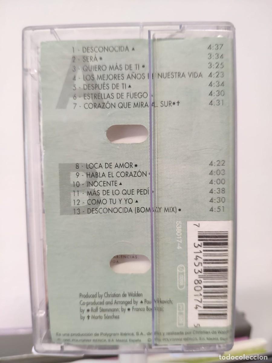 Casetes antiguos: Marta S&aacute;nchez - Desconocida (Cassette) - Foto 2