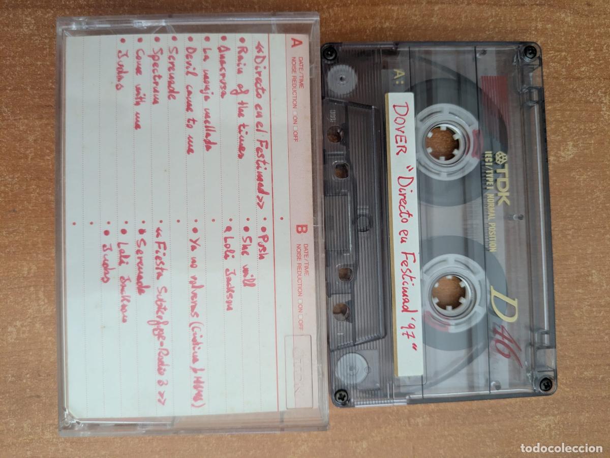 Casetes antiguos: Dover. Directo en Festimad A&ntilde;o 1997. Fiesta Subterfuge.
