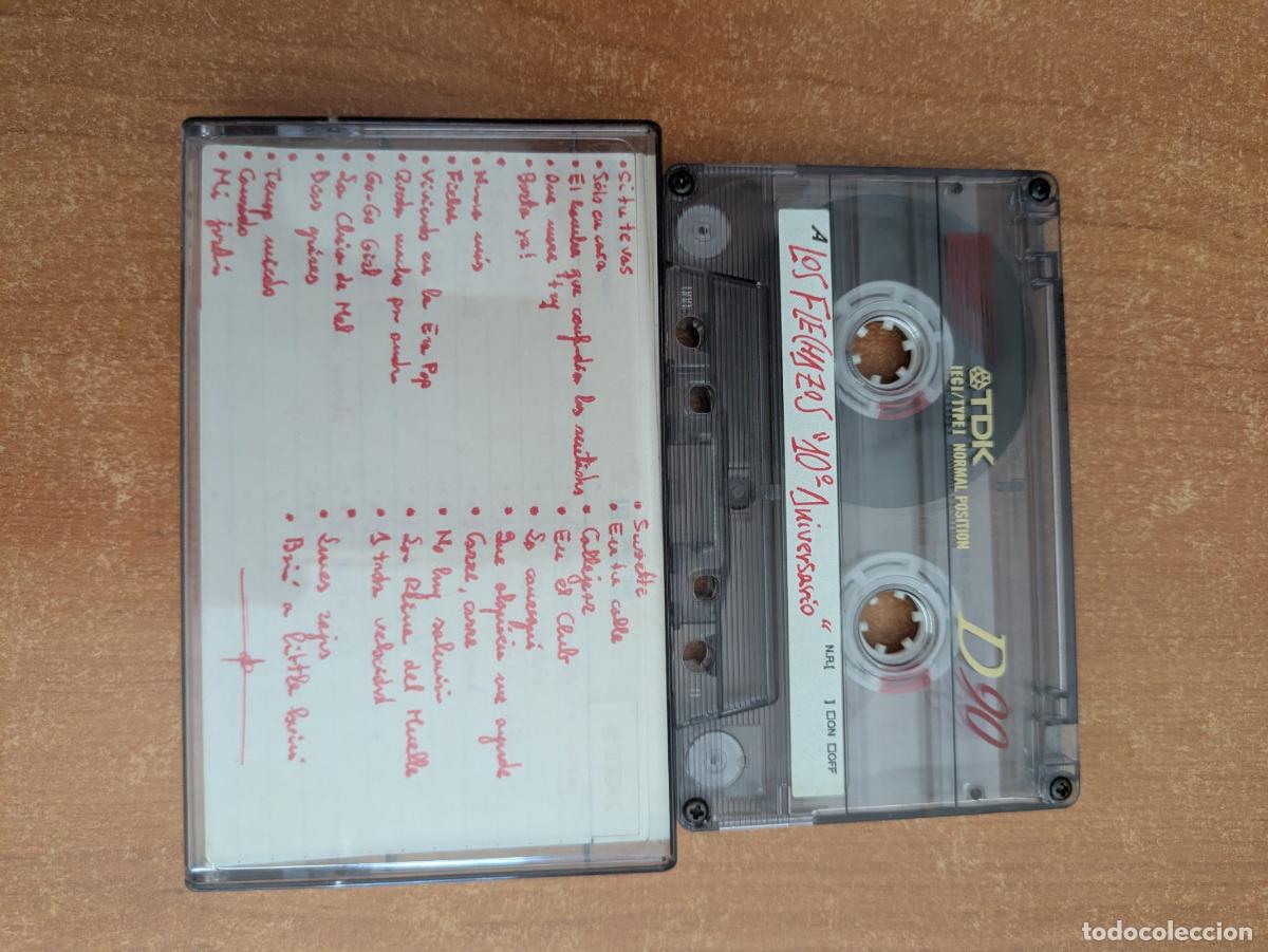 Casetes antiguos: Los Flechazos. Concierto D&eacute;cimo Aniversario. Sala La Riviera (20-12-96).