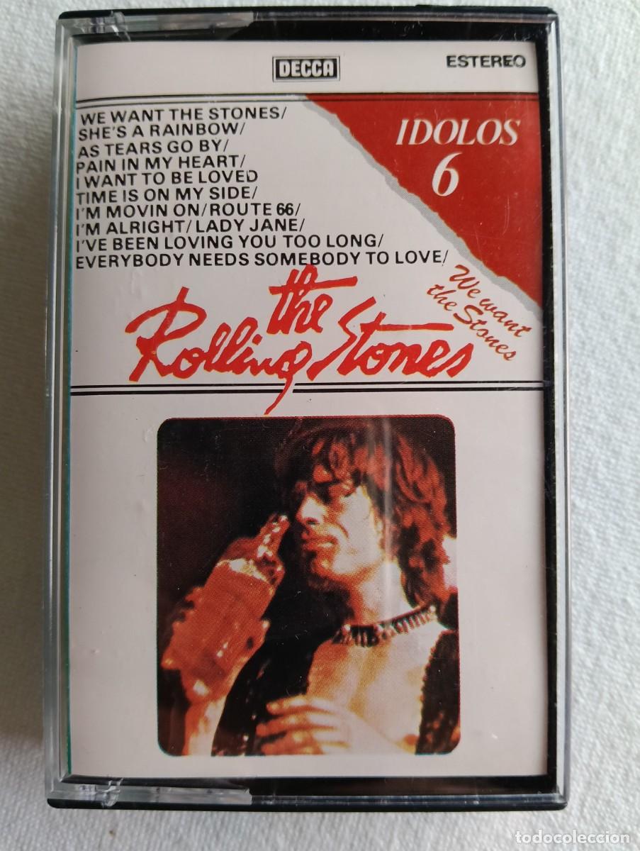 Casetes antiguos: THE ROLLING STONES IDOLOS