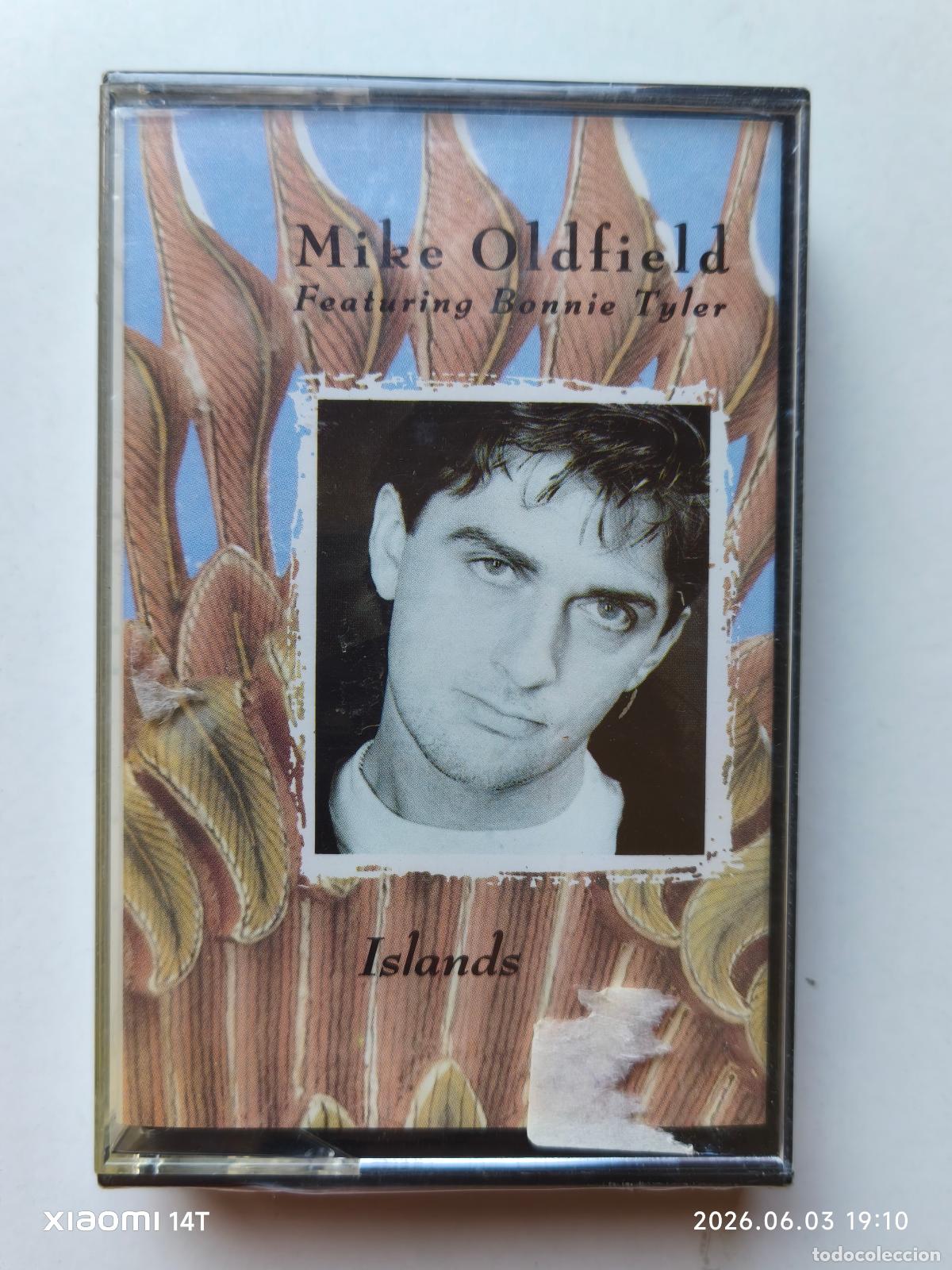 Casetes antiguos: MIKE OLDFIELD-FEATURING BONNIE TYLER-ISLANDS ( VIRGIN VSC 900-12) CASETE.