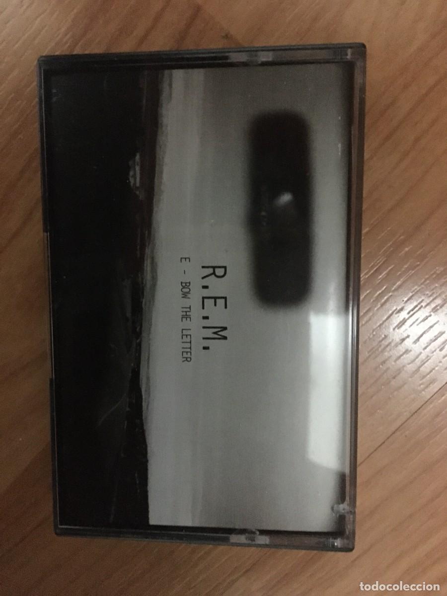 Casetes antiguos: REM &rdquo;E-bow the letter&rdquo; Single casete - Foto 1