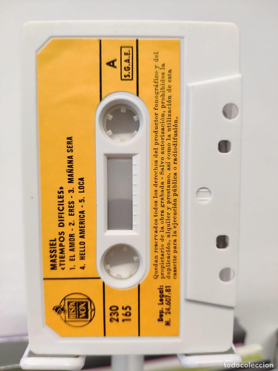 Casetes antiguos: Massiel - Tiempos Dif&iacute;ciles (Cassette) 2 - Foto 3