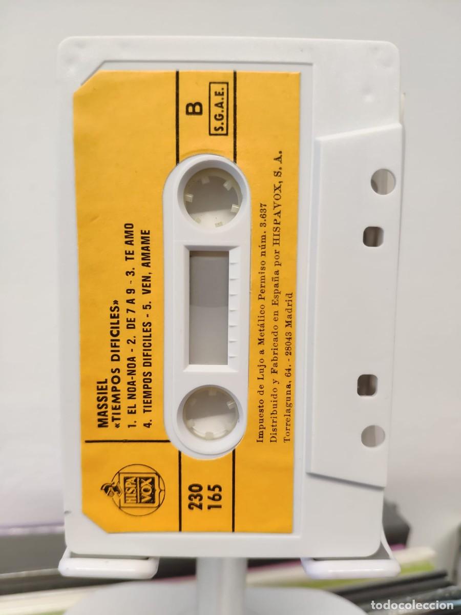 Casetes antiguos: Massiel - Tiempos Dif&iacute;ciles (Cassette) 2 - Foto 4