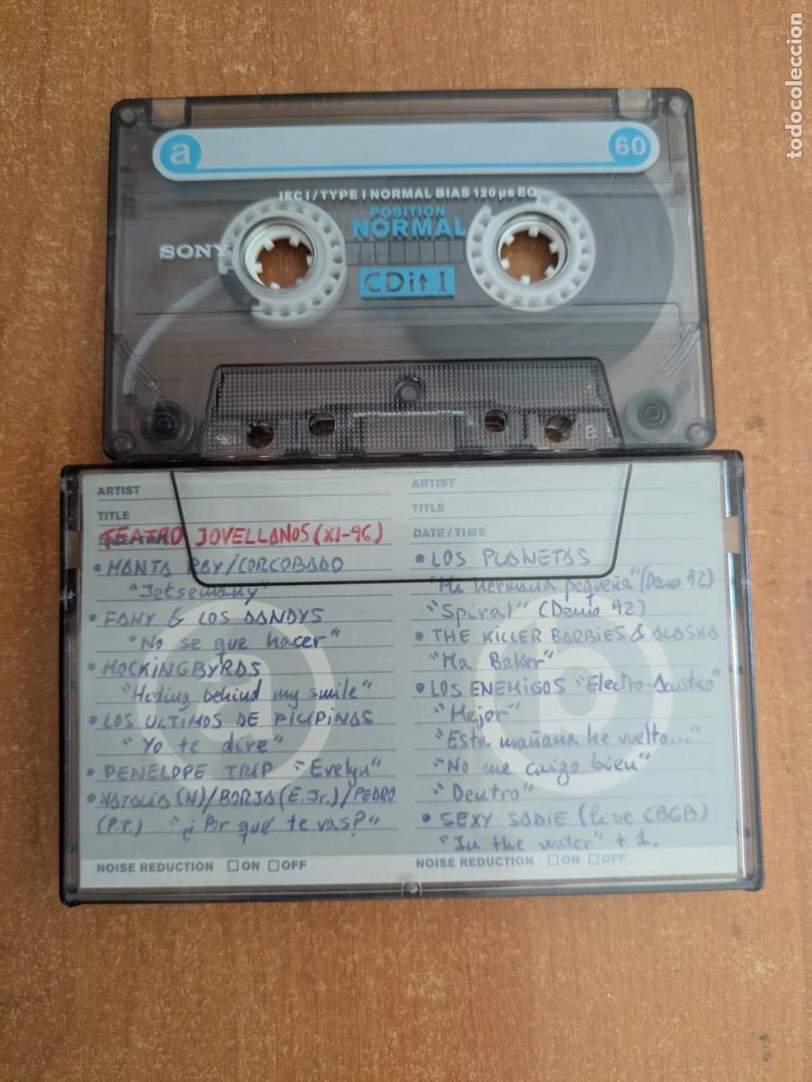 Casetes antiguos: Rarezas e in&eacute;ditos Diario Pop (1996). Los Planetas. Killer Barbies. Enemigos. Manta Ray. Sexy Sadie.