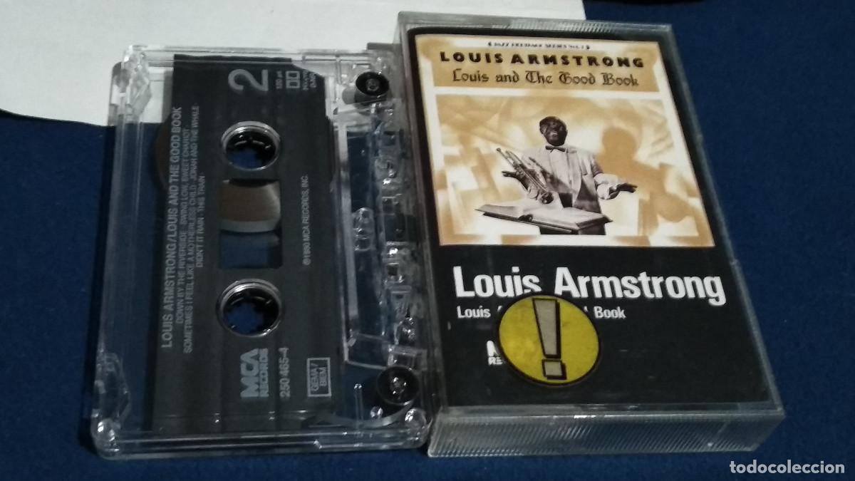 Casetes antiguos: CASETE CASSETTE ( Louis Armstrong - Louis and the Good Book ) MCA WARNER 1980 CINTA JAZZ
