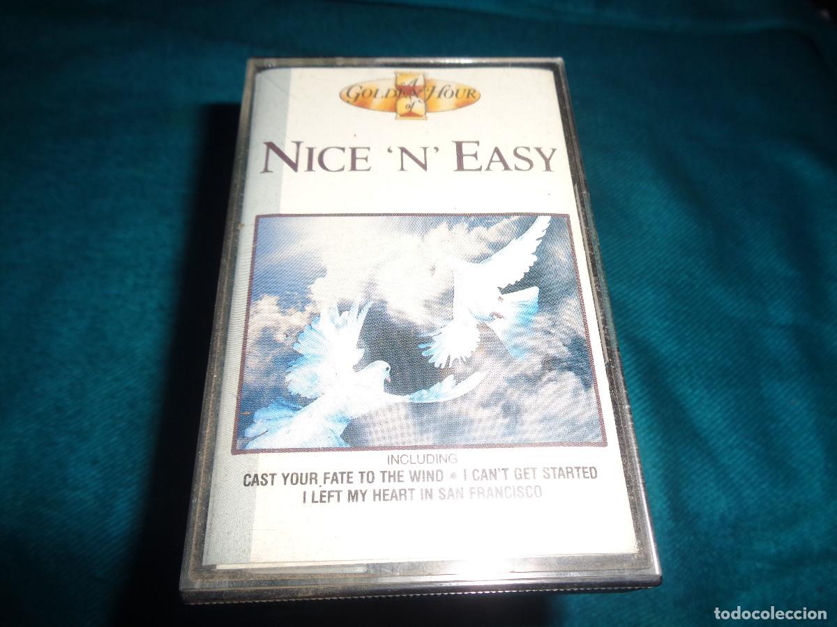 Casetes antiguos: NICE &acute;N &acute;EASY. ACKER BILK, CHRIS BARBER, RAY DAVIES....1991. CASETE