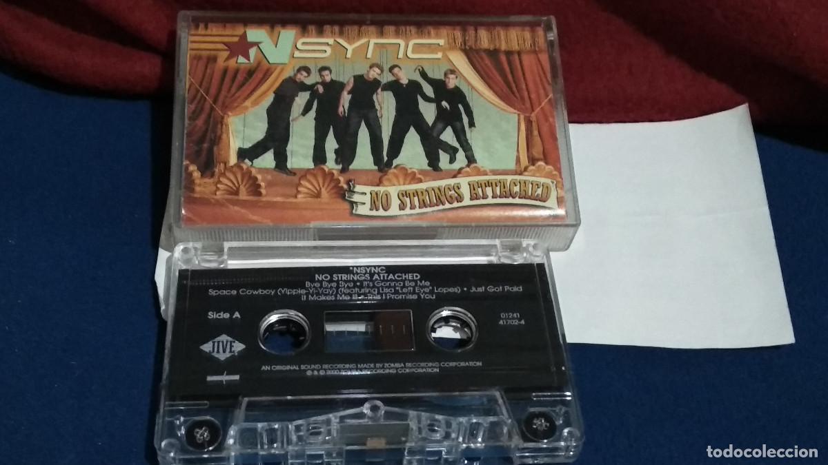 Casetes antiguos: NSYNC &ndash; No Strings Attached - CASETE CASSETTE CINTA 2000 JIVE R&B, Synth-pop, Ballad
