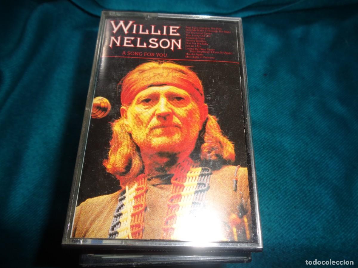 Casetes antiguos: WILLIE NELSON. A SONG FOR YOU. CASETE