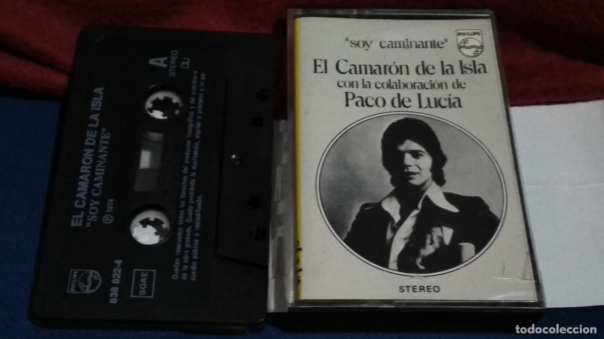 Casetes antiguos: El Camar&oacute;n De La Isla Con La Colaboraci&oacute;n De Paco De Luc&iacute;a &ndash; Soy Caminante - 1974 Philips FLAMENCO