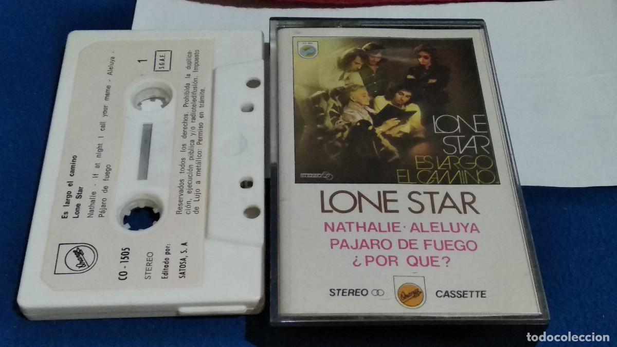 Casetes antiguos: Lone Star &ndash; Es Largo El Camino - Cassette Spain 1980 (Re) - Orange CO 1505 CINTA CASETE ROCK