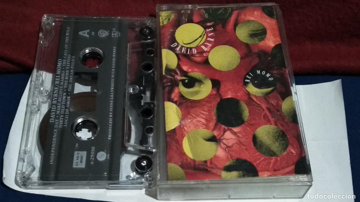 Casetes antiguos: David Byrne &ndash; Rei Momo - CINTA CASETE CASSETTE 1986 WARNER USA Rock, Latin