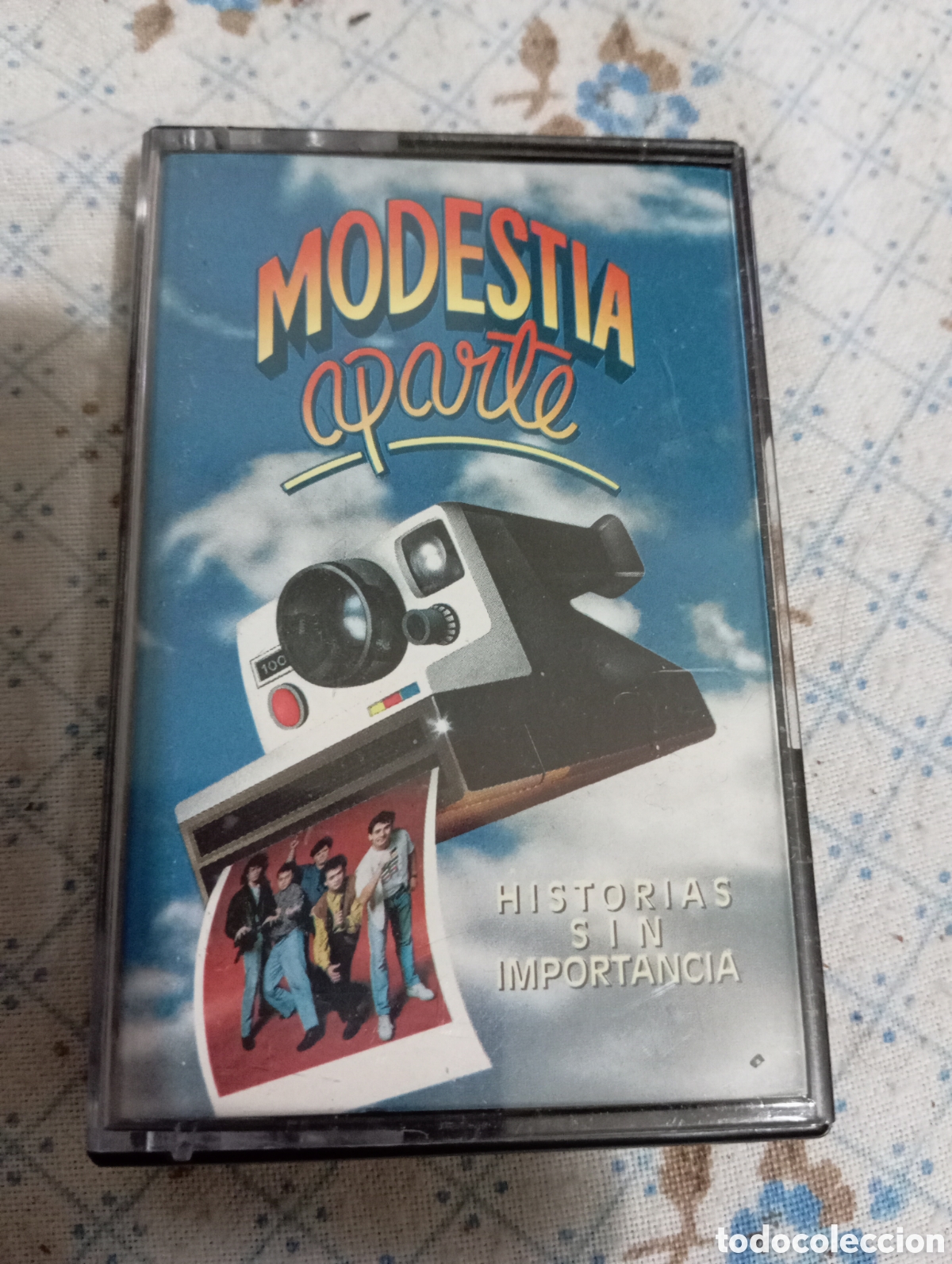 Casetes antiguos: Modestia Aparte - Historias sin importancia , 1991.