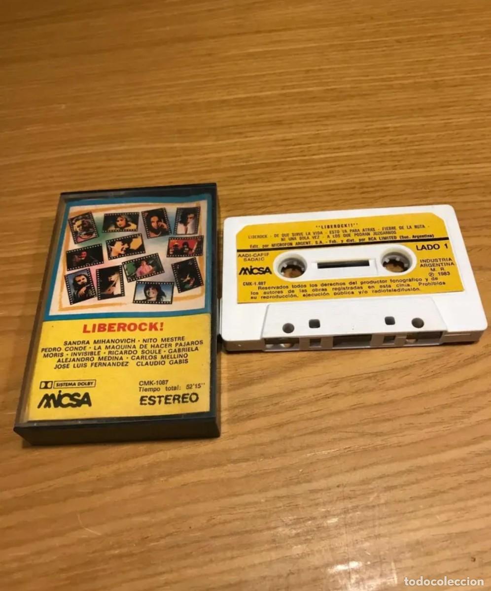 Old Cassettes: LIBEROCK! MORIS INVISIBLE MESTRE ETC ORIGINAL 1983