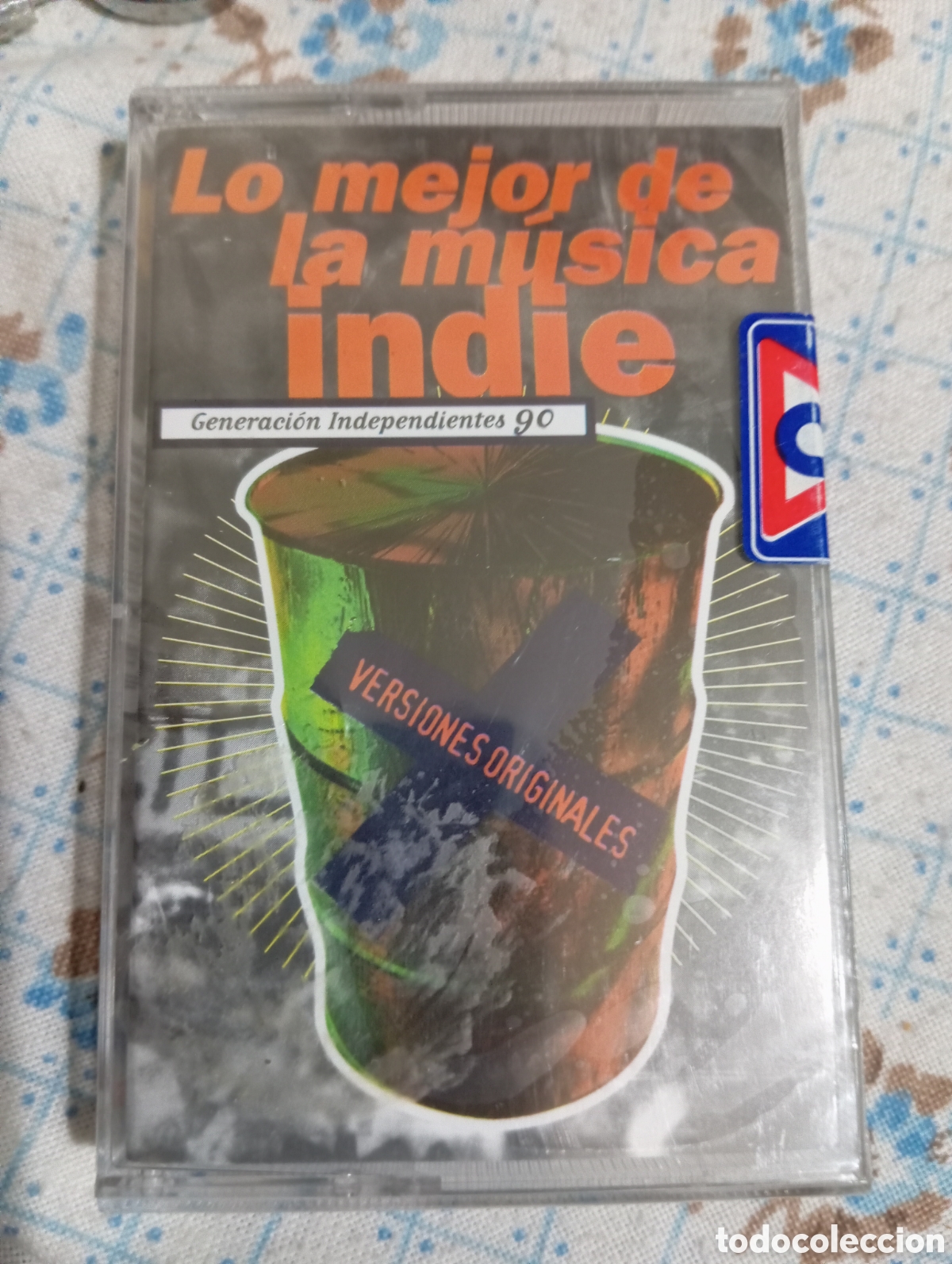 Casetes antiguos: LO MEJOR DE LA MUSICA INDIE , GENERACI&Oacute;N INDEPENDIENTES 90 , 1998 / CASETE NUEVO