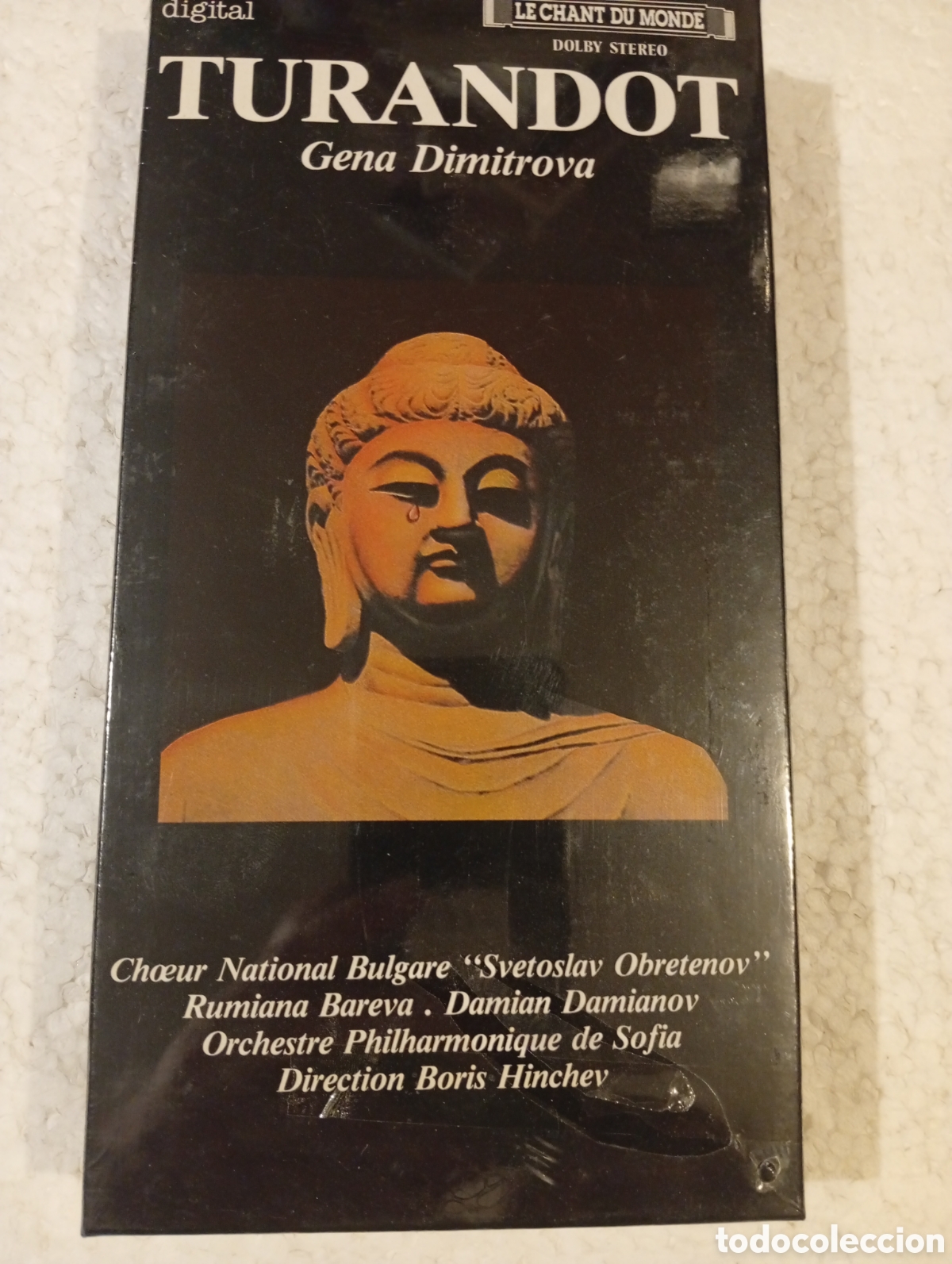 Casetes antiguos: TURANDOT. &Aacute;LBUM PRECINTADO 2 CASSETTES. DIMITROVA. CHANT DU MONDE. 'LIVE' 1985. SOFIA.