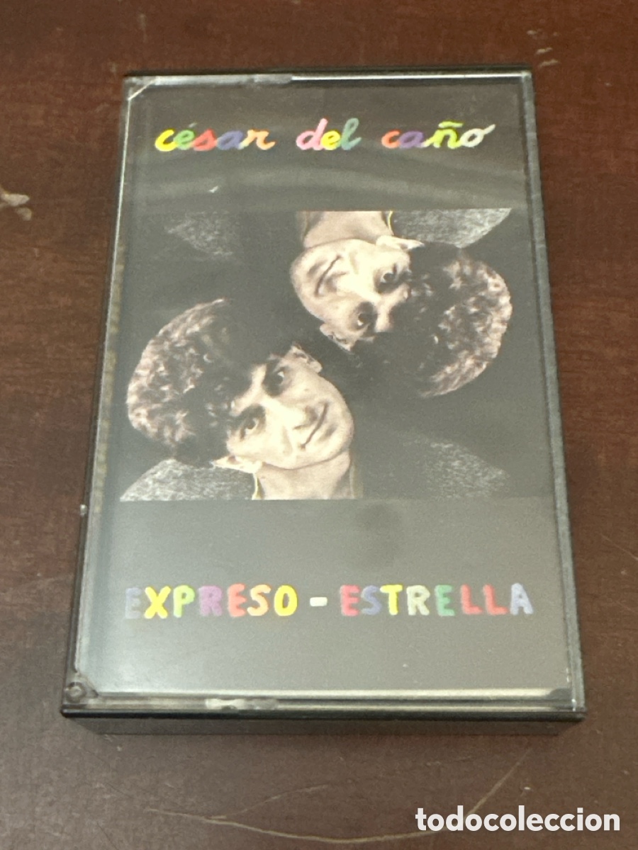 Casetes antiguos: C&Eacute;SAR DEL CA&Ntilde;O - EXPRESO ESTRELLA. SONS GALIZA, 1994. GALICIA.