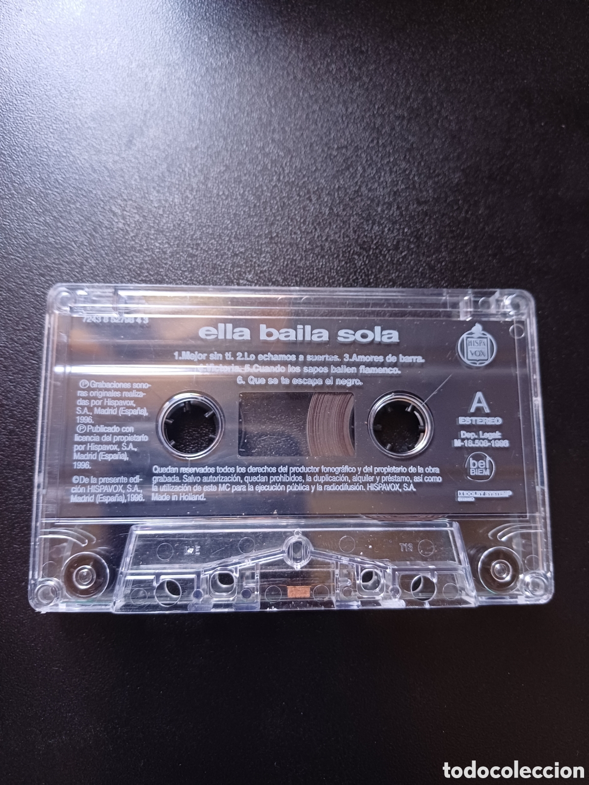 Casetes antiguos: CASETE, CASSETTE ELLA BAILA SOLA