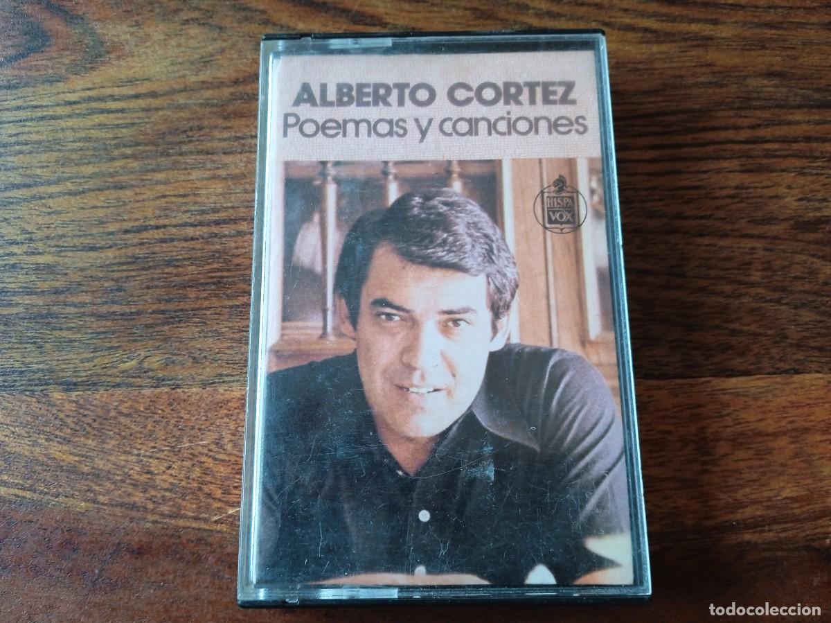 Casetes antiguos: Alberto Cortez - Poemas y canciones - Casette original Hispavoz 1978