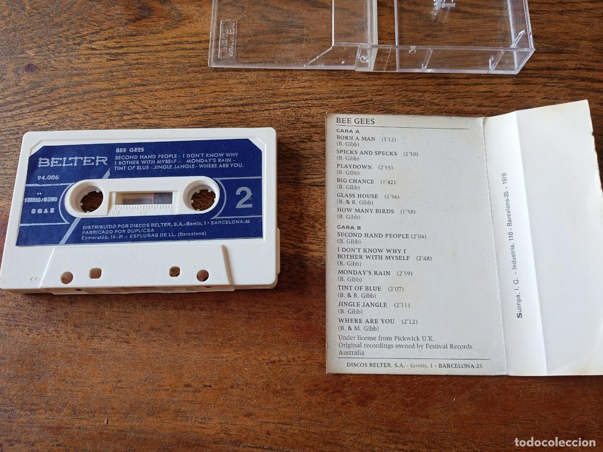 Casetes antiguos: Bee Gees - Casette original Discos Belter 1979 - Foto 3